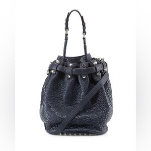 Alexander Wang Diego Bucket Bag : DARK MIDNIGHT/NAVY BLUE